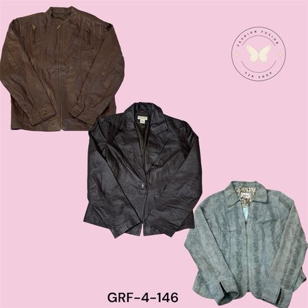 Luxury Leather Jacket – 100% Genuine Leather Fashion Wear (GRF-4-145)