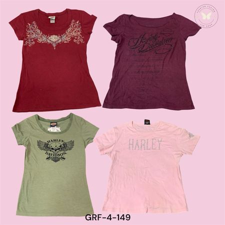 Harley Davidson Women’s Graphic T-Shirt – Classic Biker Style (GRF-4-149)