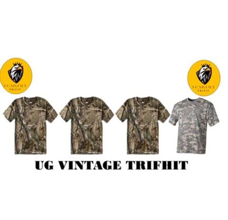 Real tree & army T-shirts