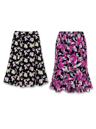 (Fv-1154) Cute Floral Skirts Bundle | Y2K aesthetic Street style summer Fashion for women