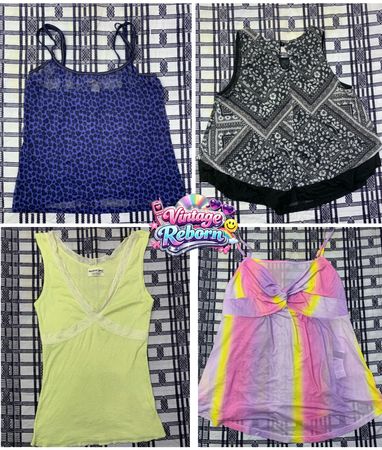 VR-276 Y2K Cami & Statement Top Mix – Branded Edit |