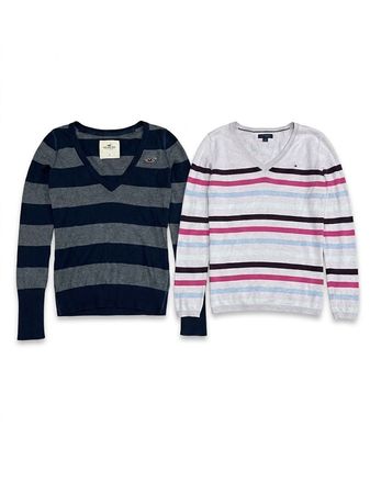 (FV-1166) Y2K Light wear Knitwear -Sweater brand like( Hollister , Abercrombie , Tommy Hilifger)