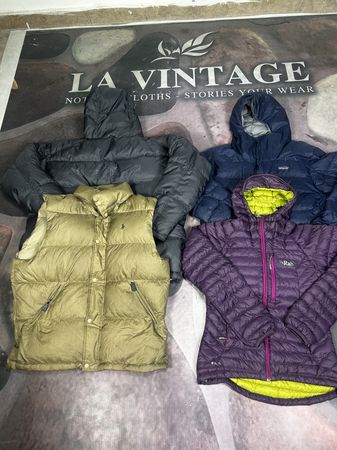 Mix brand puffers Nike addidas