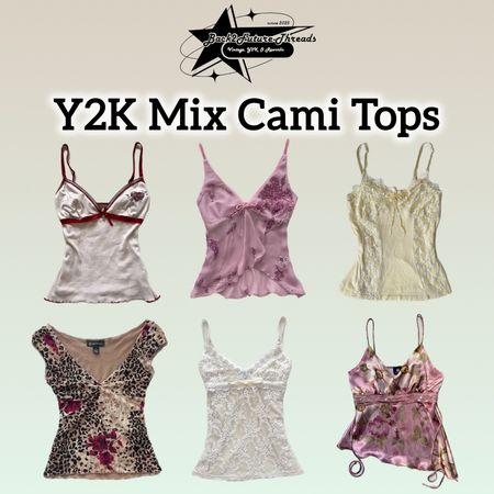 Y2K Mix Cami Tops