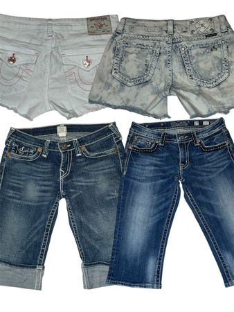 Miss Me and True Religion Short and Capri  | V-T 417