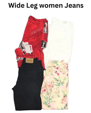 Y2k Wide Leg Baggy women Jeans (1162)