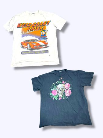 Branded graphic printed t shirts