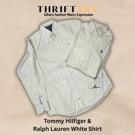 Ralph Lauren & Tommy Hilfiger Cotton Shirt