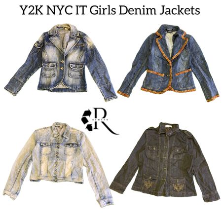 Y2K NYC IT Girl Denim Jackets Rw-1791