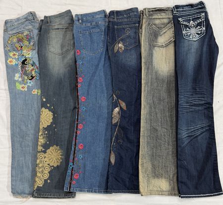 Y2K Flared Jeans (088)
