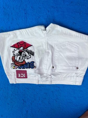 Silver& 0ther Brands mini shorts y2k/235