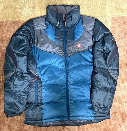 Black yak puffer jacket