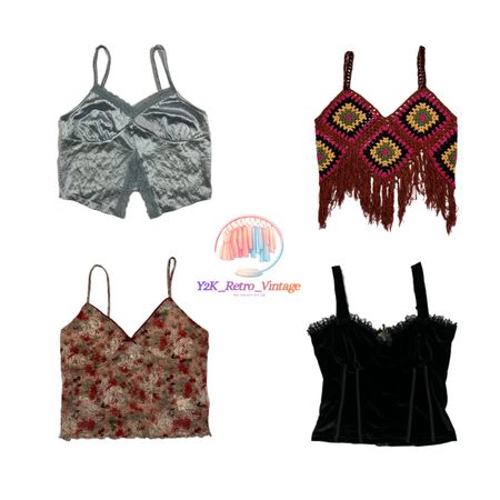 Y2K Cami Tops ( 034 )