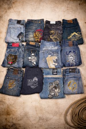 Japanese Embroidered Denims