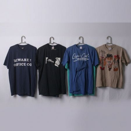 Single Stitch T-Shirts | 10 pcs | 90s Slogan, Souvenir & Graphic | BND 11/22