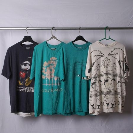 Single Stitch T-Shirts | 10 pcs | Souvenir, Character & All-Over Print | BND 13/22