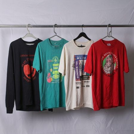 Single Stitch T-Shirts | 10 pcs | Novelty, Event & Holiday Graphic Tees | BND 15/22