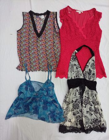 CR7543 Y2K Cami Tops