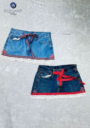 UPCYCLED Denim Skirts - EVR0369
