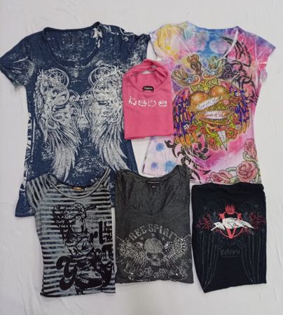 CR7549 Y2K Baby Tees