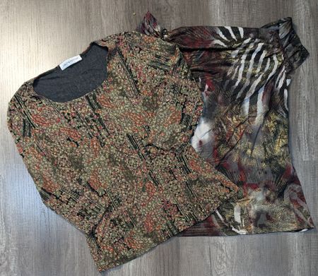 5148 - Y2K Stil Blusen