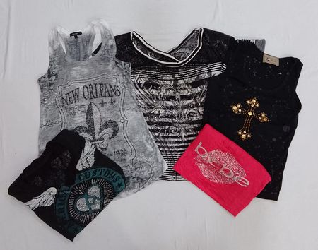 CR7554 Y2K Baby Tees