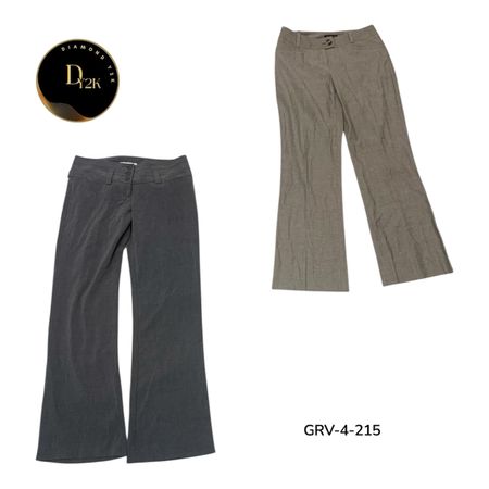 Y2K High-Waist Poly Pants – Minimal Streetwear Fit (GRV-4-215)