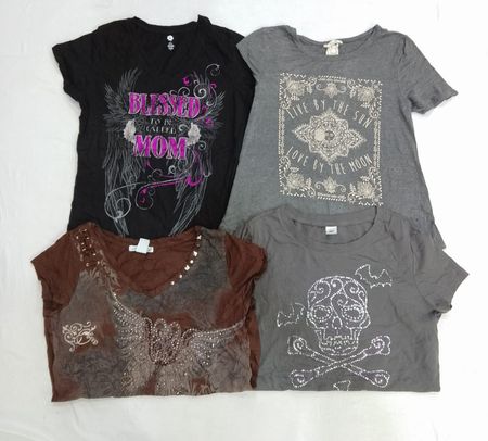 CR7600 Y2K Baby Tees