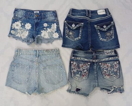 CR7601 Y2K Mini Shorts