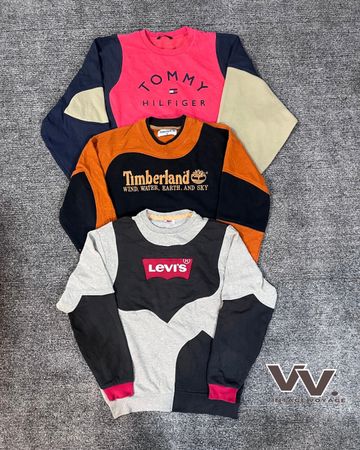 Levi’s / timberland / Tommy Upcycled Sweatshirt # 160426