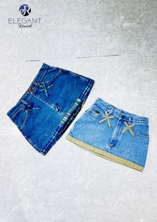 UPCYCLED Denim Skirts - EVR0374