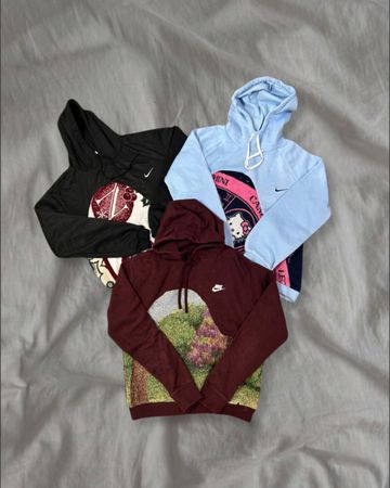 Upcycled Nike Tapestry Sweatshirts