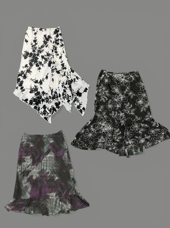 Yv275 Blackish Skirts 8P