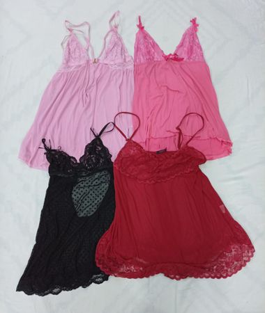 CR7610 Y2K Lingerie Cami Tops