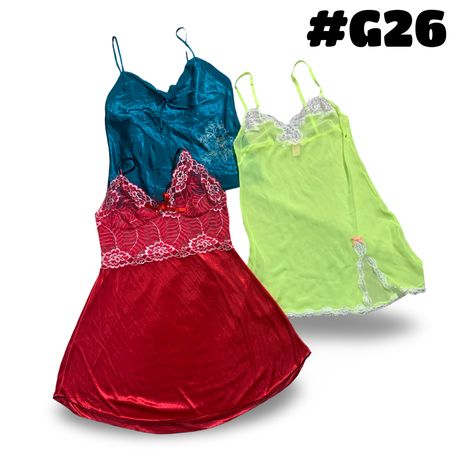 Y2K Slip Dresses (brands) Victoria secret and secret treasure . #G26