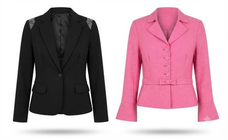 (FV-1172) Y2K Office Wear Coats