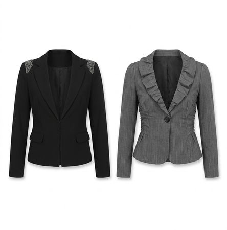 (FV-1172) Y2K Office Wear Coats