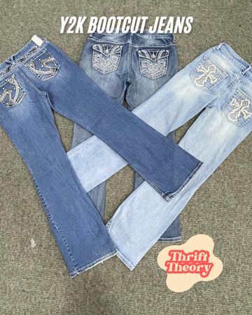 Y2K Bootcut Jeans - (16/04)