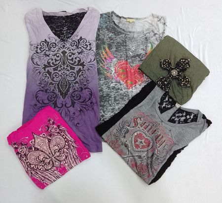 CR7613 Y2K Baby Tees