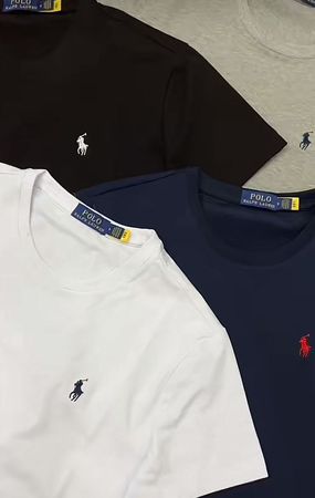 Ralph Lauren Round Neck Polo T-shirts.