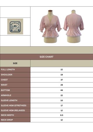 Upcycled Ruffle Sleeve Blouse