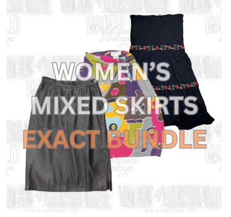 Y2K Miced Skirts Exact Bundle Grade A #3
