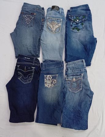 CR7619 Y2K Flare Jeans