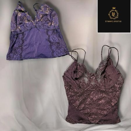 Camisole satin Y2k tendance ajustée