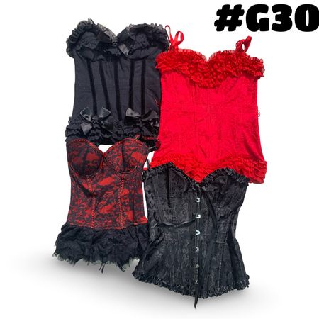 Y2K Gothic Corset collect bundle (brands) Tanid and coquettes etc.  #G30
