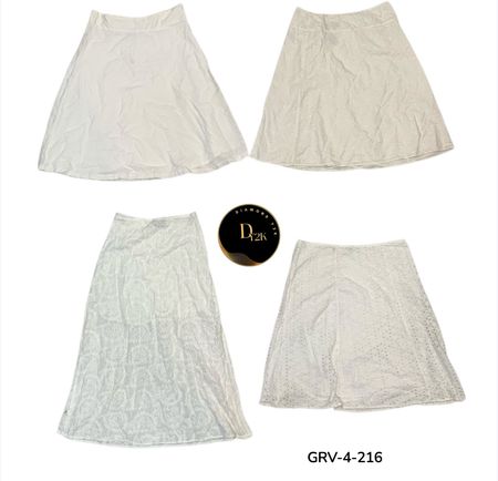 Klassischer Baumwollrock – Atmungsaktiver Alltagskomfortschnitt (GRV-4-216)