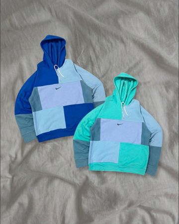 Upcycled Nike Patchwork Sweatshirts