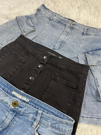 Mode Denim-Röcke