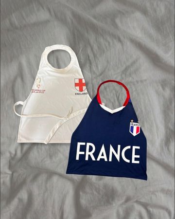 upcycled Jersey Halter Tops