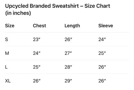 Upcycled Mix Branded Sweatshirt